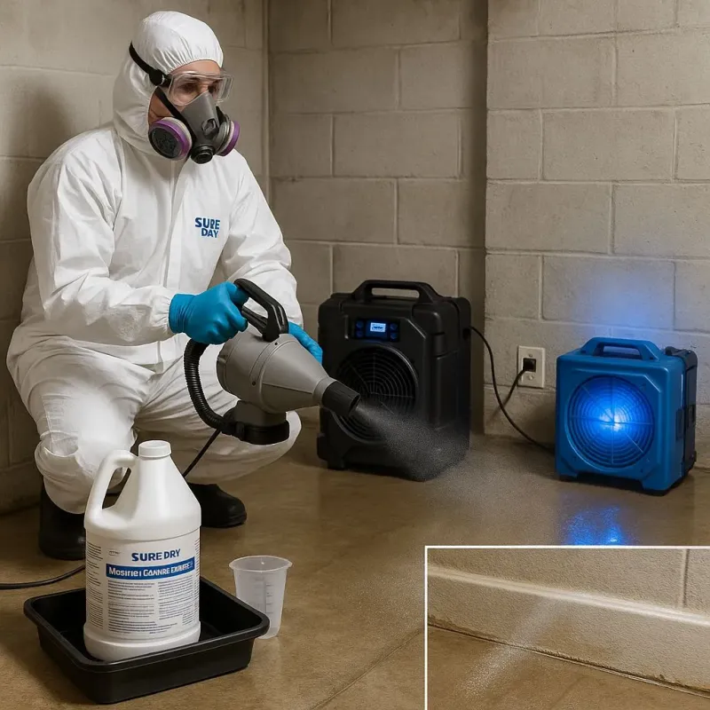Sanitization and Odor Removal process in Strafford County, NH