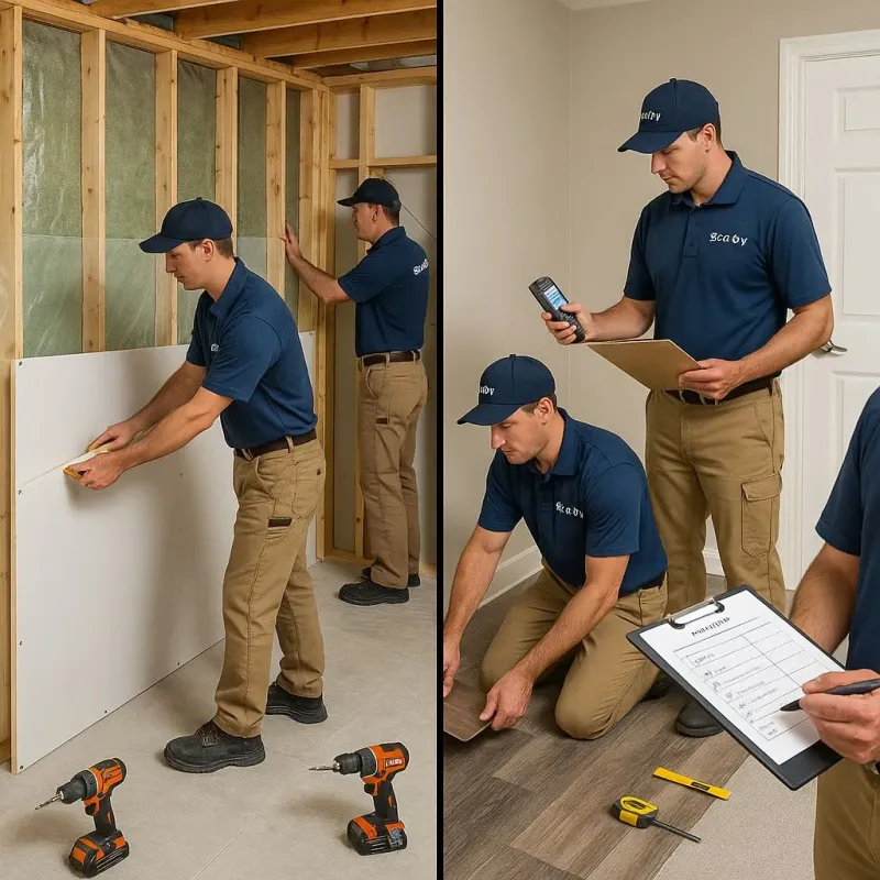 Repairs and Reconstruction process in Strafford County, NH